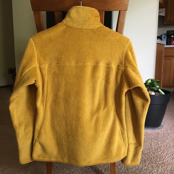 Patagonia Fleece Pullover Sweater Snap-T Gold - Picture 3 of 5